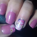 Pink And Floral