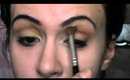 Makeup verde e marrone.....palettine Essence
