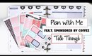 Plan With Me [Talk Through] | feat. Sponsored by Coffee (Happy Planner)