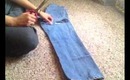 DIY Slasher Jeans