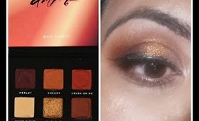Brown and Copper smokey using the Bad Habit After Dark Palette