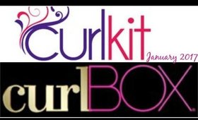 Curlkit vs Curlbox January 2017 plus GIVEAWAY!