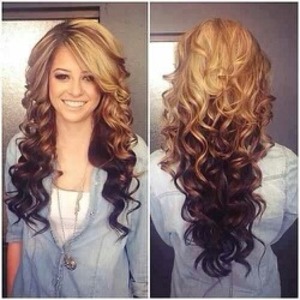 Not Me but I love the hair. most likely extensions