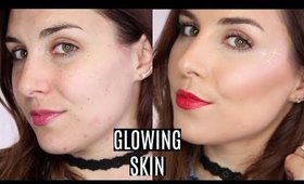 Glowing Foundation Routine for Combination/Oily Skin & Acne | Bailey B.