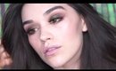 Medium Green and Metallic Yellow makeup tutorial