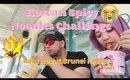 Korean Spicy Noodles Challenge w Bf + Rant about Kmart Brunei