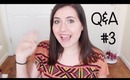 Q&A #3: LIFE PLANS, HITTING A PLATEAU, & HOW TO KICKSTART YOUR WEIGHT LOSS!