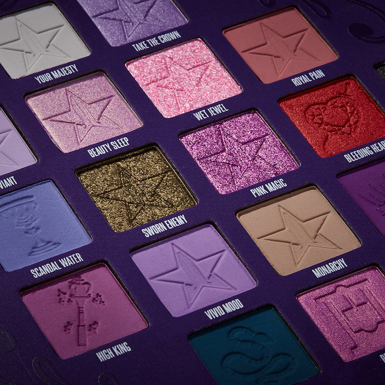 Alternate product image for Blood Lust Palette shown with the description.