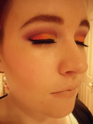 Electric rave makeup! From the tutorial by XSparkage :D