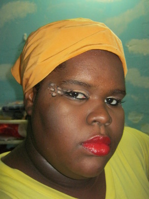 Leopard Inspired Makeup Look....... Please The Head Tie `