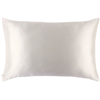 Queen/Standard Silk Pillowcase White