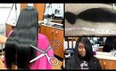 Silk Press on Thick hair! BIG CHOP! 14 INCHES GONE!