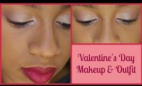 Romantic Valentine's Day Makeup & Outfit | BeautybyTommie