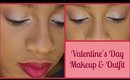 Romantic Valentine's Day Makeup & Outfit | BeautybyTommie
