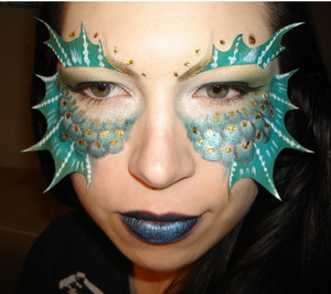 fishy masquerade look