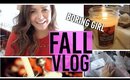 Fall Vlog - Haul, Cleaning, Teen Mom | Boring Girl Vlogs