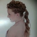 updo I did on my cousins hair 