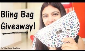 Giveaway! _ Bling Bag _ Unboxing + Review (August Edition) | SuperWowStyle