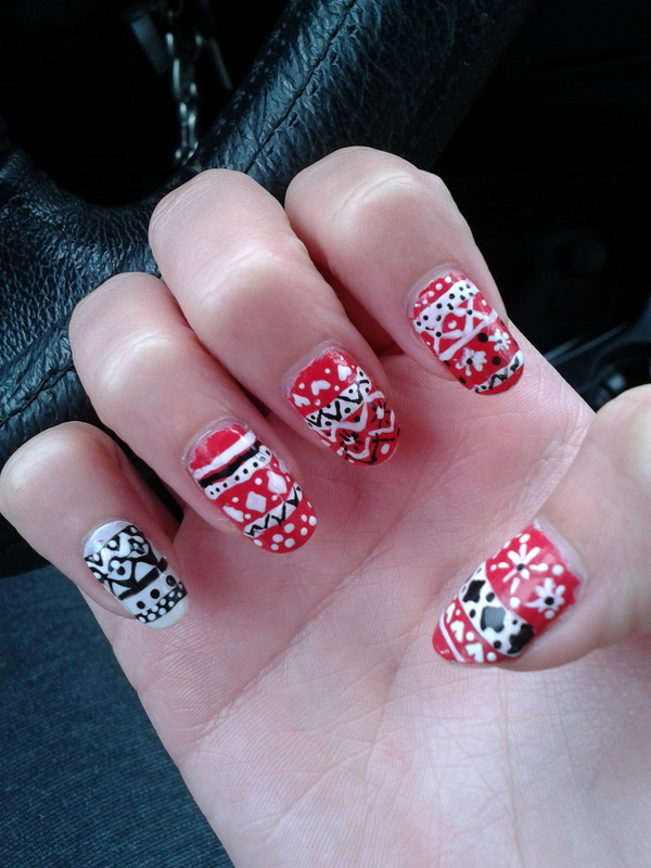 Winter nails | Kattya M.'s Photo | Beautylish