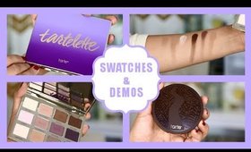 Tarte Spring Collection 2015! Tartelette Palette! Demos & Swatches!