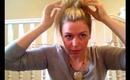 Snooze Button Style: How To Do A Messy Topknot In Minutes