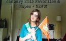 January 2015 Favorites + Nopes & NEWS
