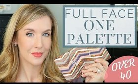 Full Face Using One Palette | Natural Everyday Makeup Tutorial | Over 40