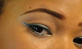 Teal Ombre Eyeliner