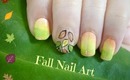 How To - Easy Fall Nail Art!