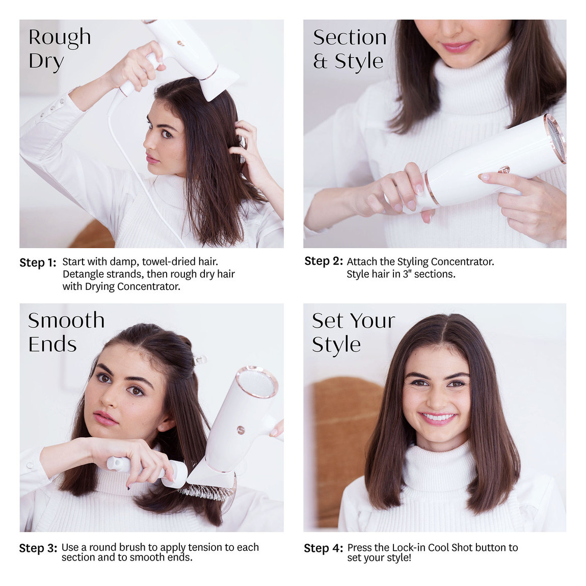 T3 AireLuxe Professional Hair Dryer Set | Beautylish