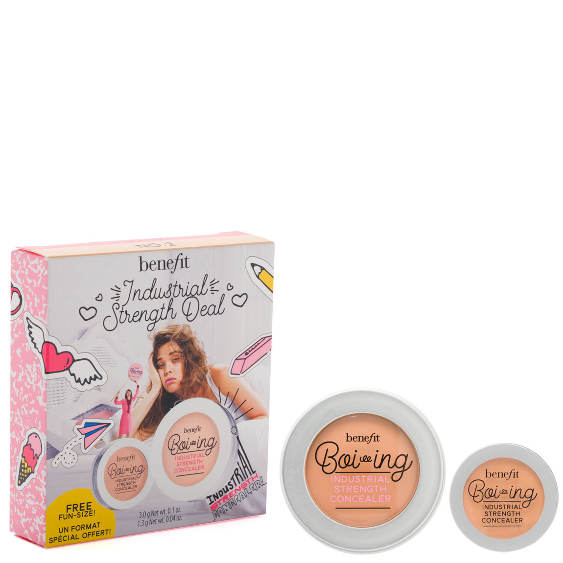 Benefit Cosmetics Industrial Strength Deal Concealer Set Shade 02 alternative view 1.
