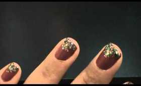Tutorial | Glitter nails using Milani Gems Polish