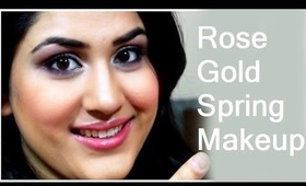 ♡Rose & Gold: Spring 2014 Makeup Tutorial ♡