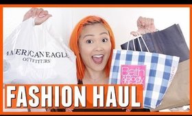 Back To School Fashion Haul // American Eagle, Hollister Co. & Bath & Body Works