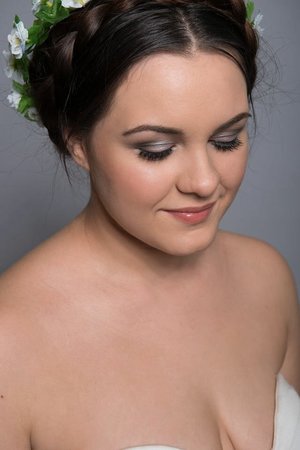 Bridal photo shoot look. Makeup done myself 