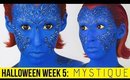 X-Men Mystique Makeup | HALLOWEEN 2014