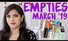 Project Pan III: Beauty Empties March 2019