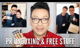 PR Unboxing Product Review | The Makeup Show Makeup Haul Pt. 2 | mathias4makeup