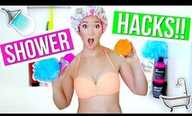 DIY Shower Life Hacks Everyone MUST Know!! Alisha Marie