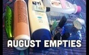 August Empties