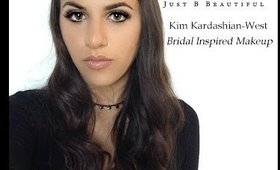 Kim Kardashian West Inspired Bridal Makeup