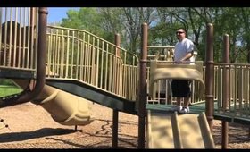 VLOG- park for a few hours with the kids- not feeling well