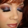 Indigo and Maroon with Glamour Doll Shadows  