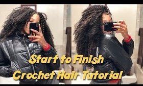 Full Crochet Tutorial: Isis Collection Caribbean Bundle Braids Bohemian Soft Water | Divatress.com