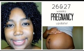 Pregnancy Week 26&27 Update! 3rd Trimester | Jessica Chanell