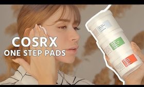COSRX REVIEW | One Step Pads | Original Clear Moisture Up Green Hero