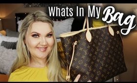 WHATS IN MY BAG? | LOUIS VUITTON NEVERFULL MM