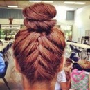 Braided top knot