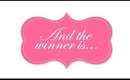 Fall 2015 Beauty Giveaway | And the WINNER is.....
