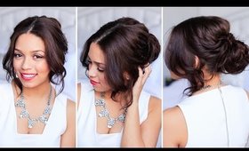 Twisted Updo Hairstyle